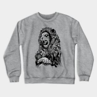 Majestic lion Crewneck Sweatshirt